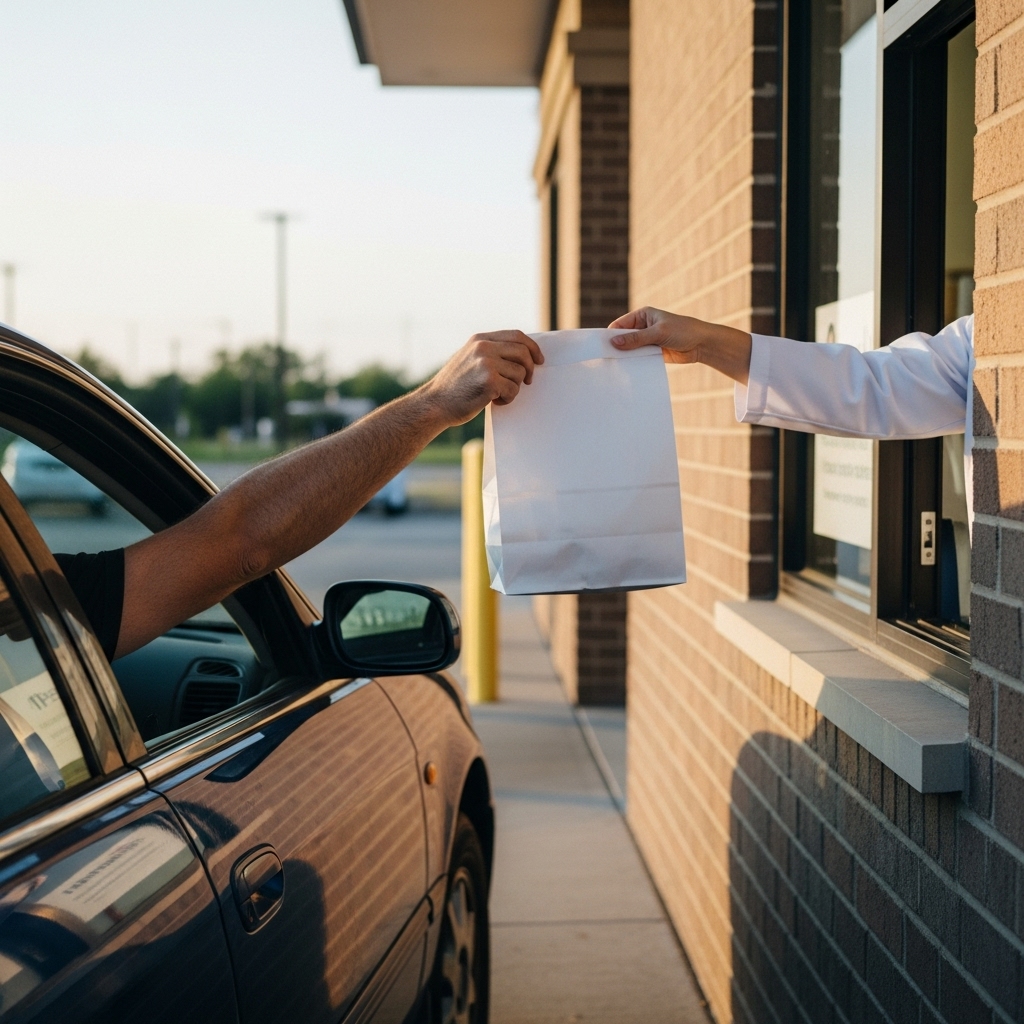 Drive-Thru from Cobb's Westside Pharmacy